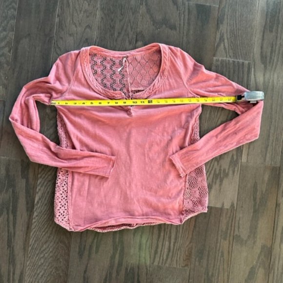 Free People Knit Top with Open Patchwork Back - Picture 12 of 16